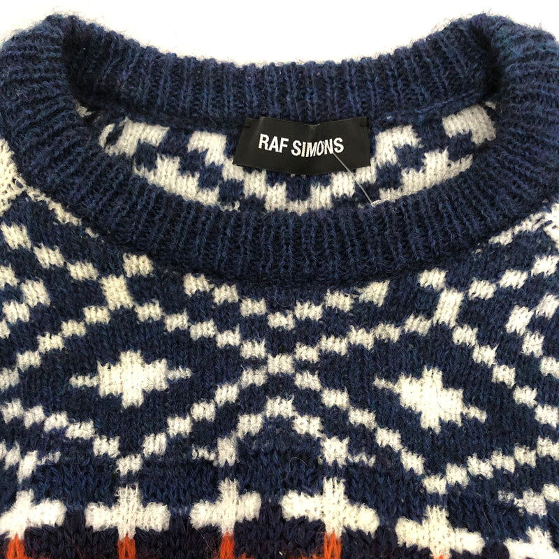 RAF SIMONS mohair and wool jumper
