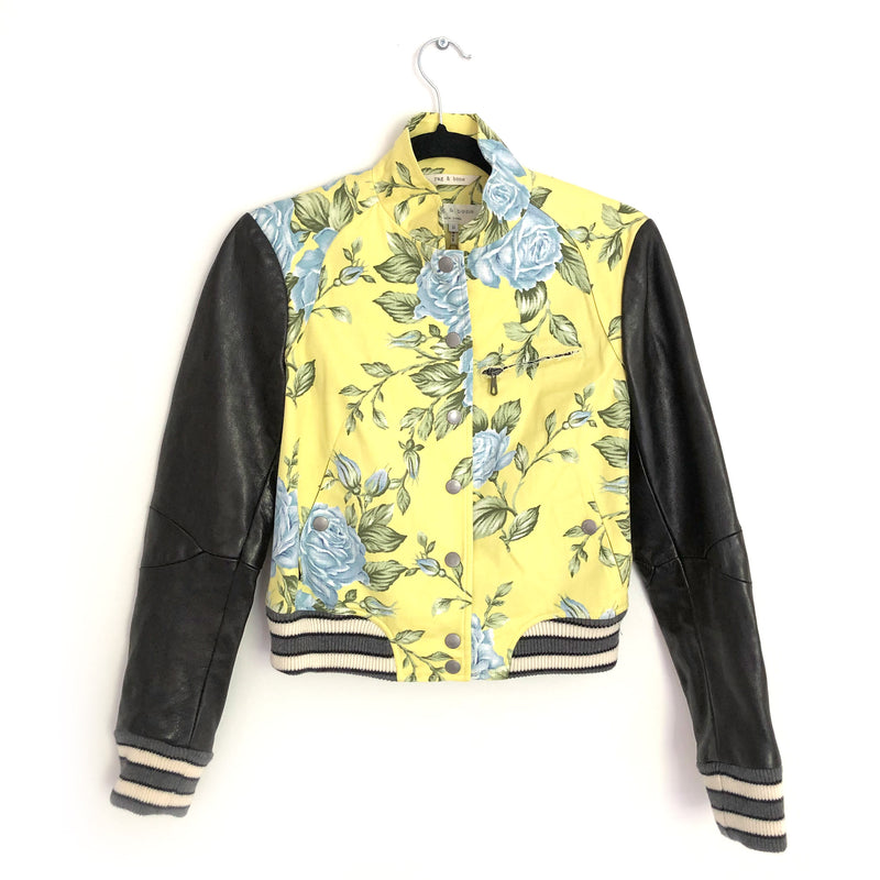 RAG & BONE floral print jacket