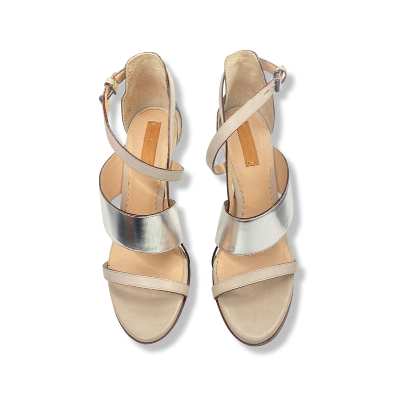 second-hand REED KRAKOFF multicolour leather sandal heels | Size 37.5