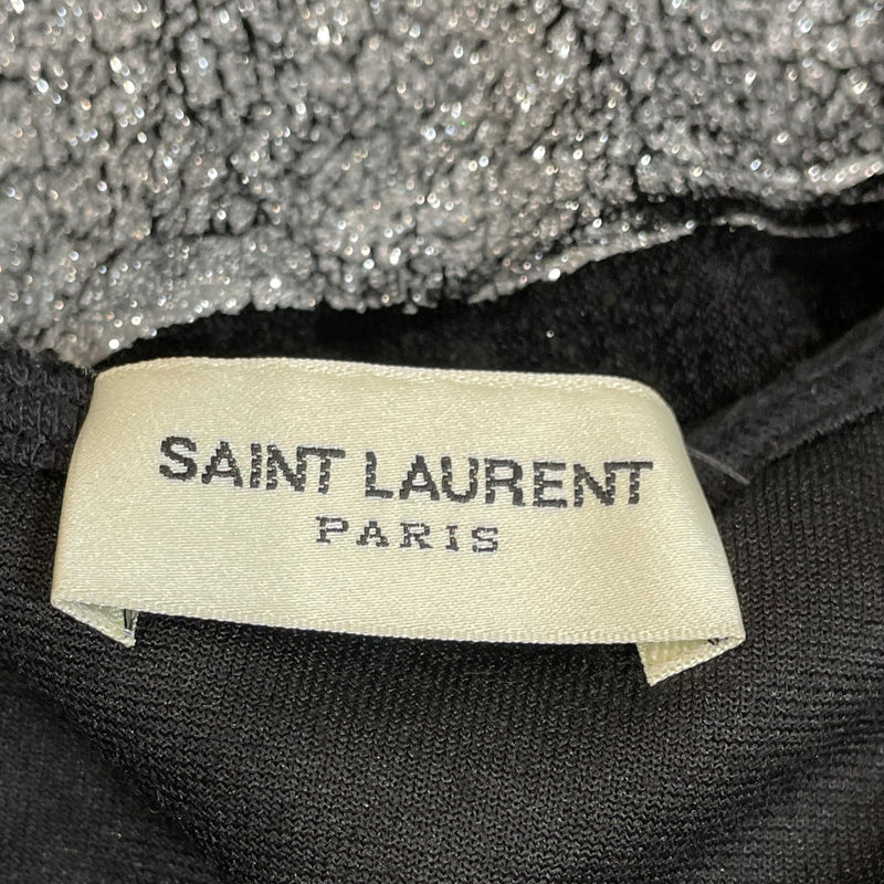 Saint Laurent velvet glitter vest