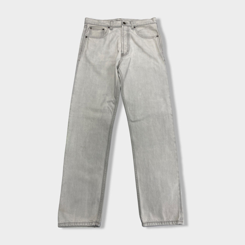 pre-owned SAINT LAURENT light grey jeans | Size 30