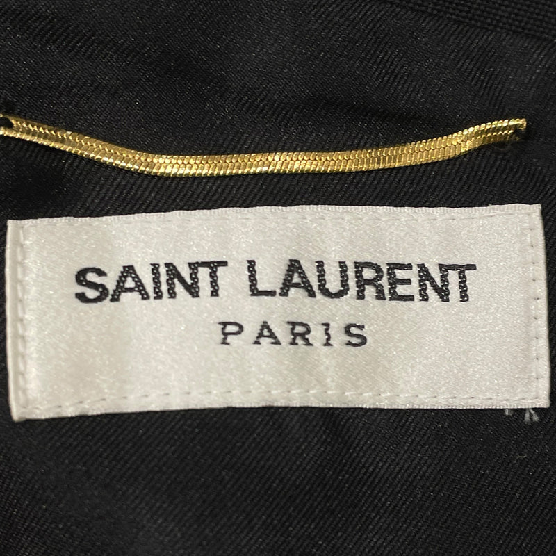 Saint Laurent belted mini dress