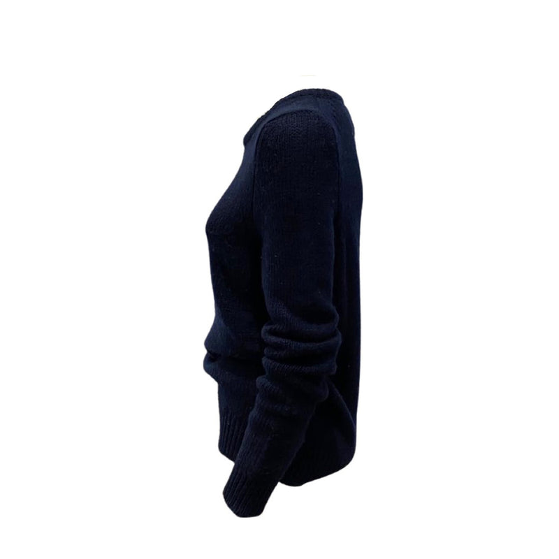 pre-loved Saint laurent navy woolen sweater | Size FR36