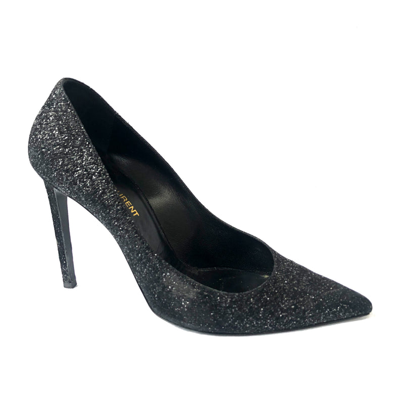 Saint Laurent glitter heels
