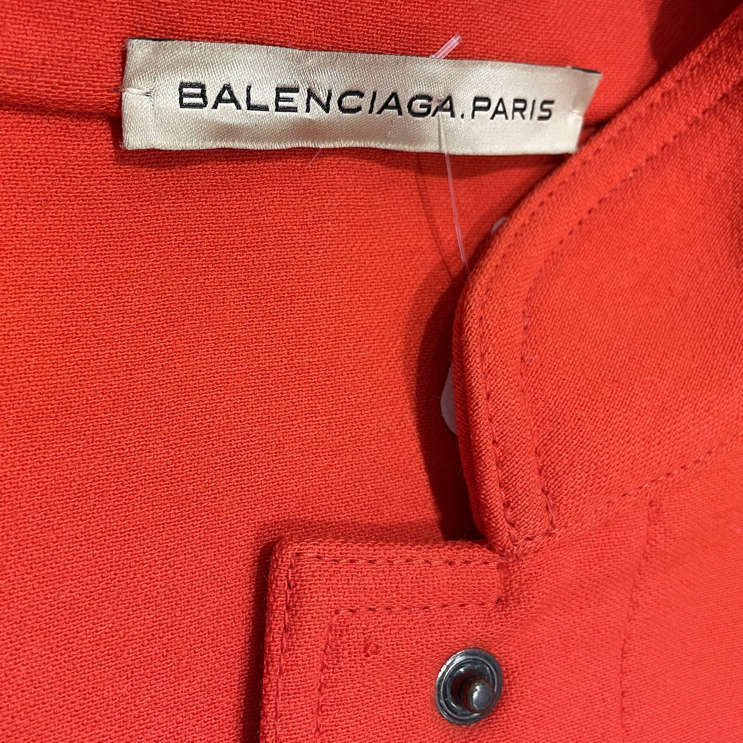 panelled highneck coat  Balenciaga  Eraldocom