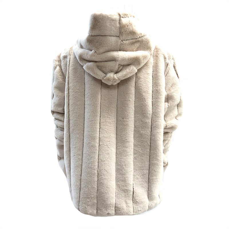 See and be seen teddy bear ecru jacket