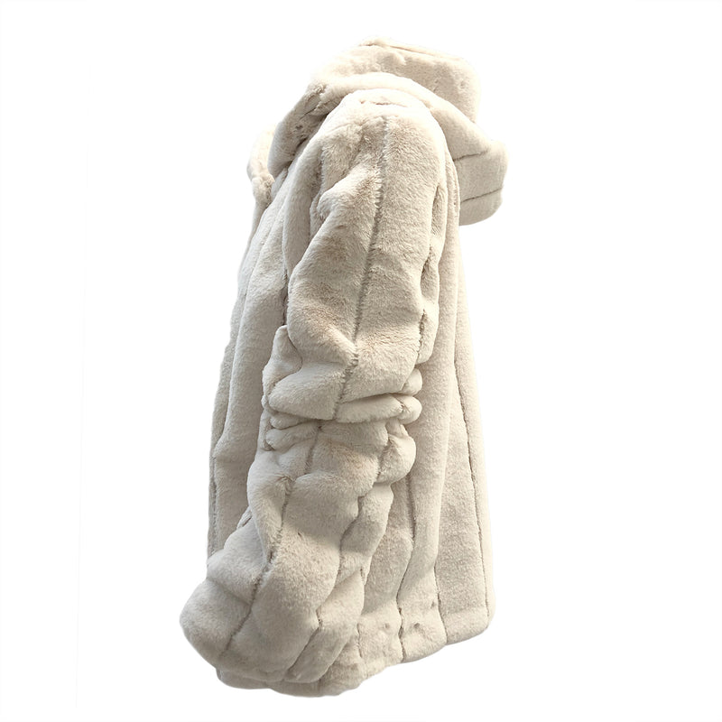 See and be seen teddy bear ecru jacket