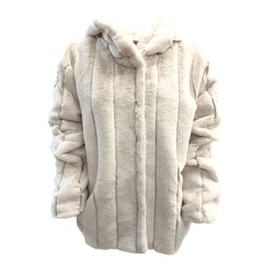 See and be seen teddy bear ecru jacket