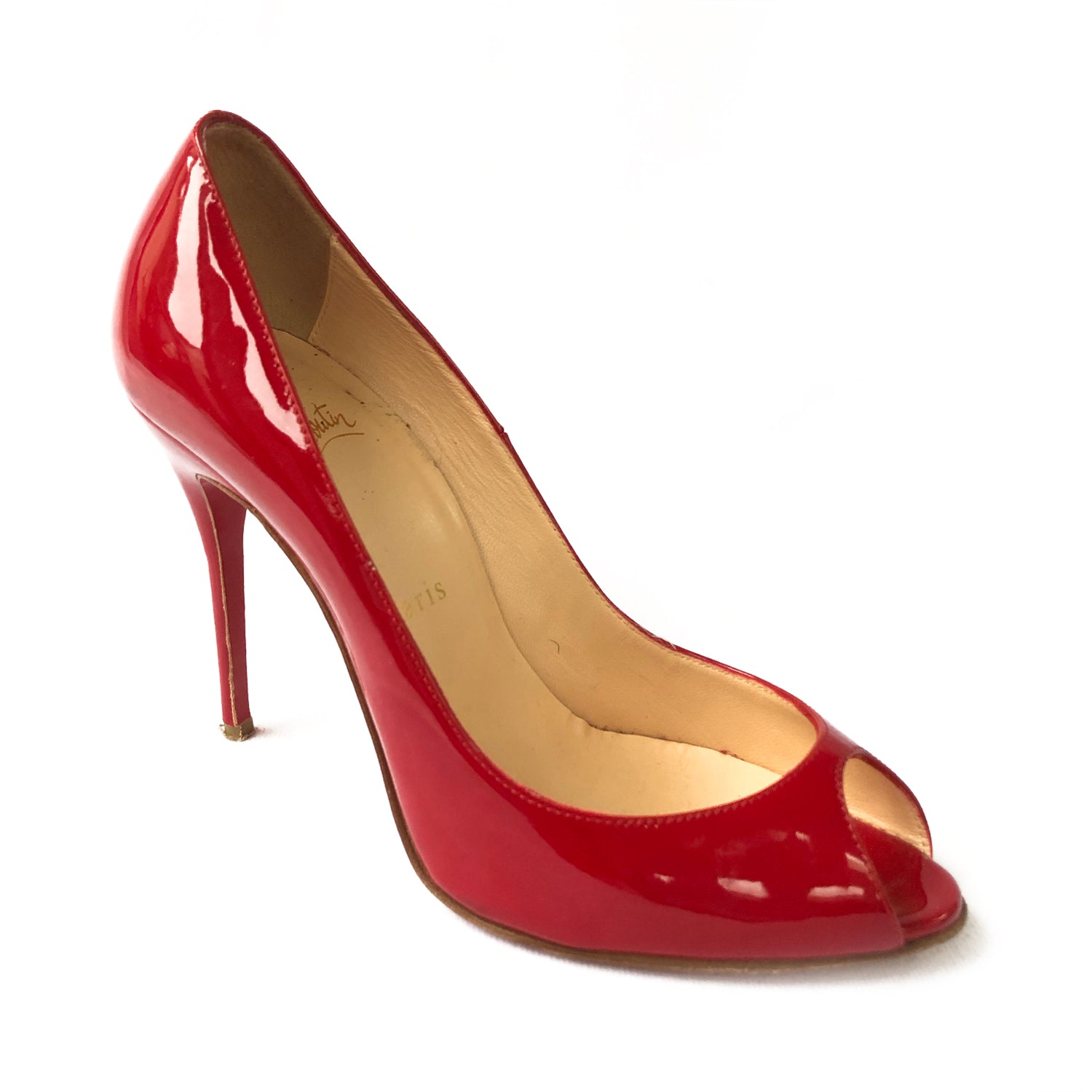 The iconic red soles - Christian Louboutin