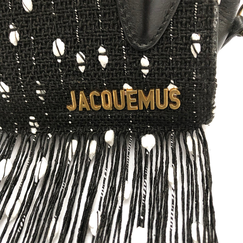 Jacquemus Espelho micro black and white bag