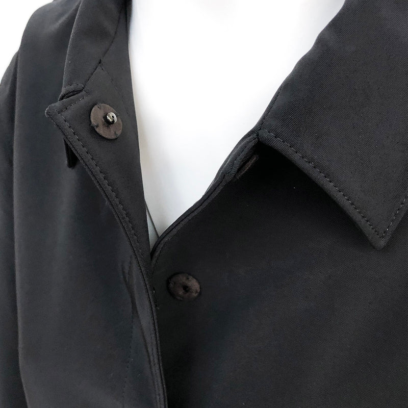Prada black trench coat