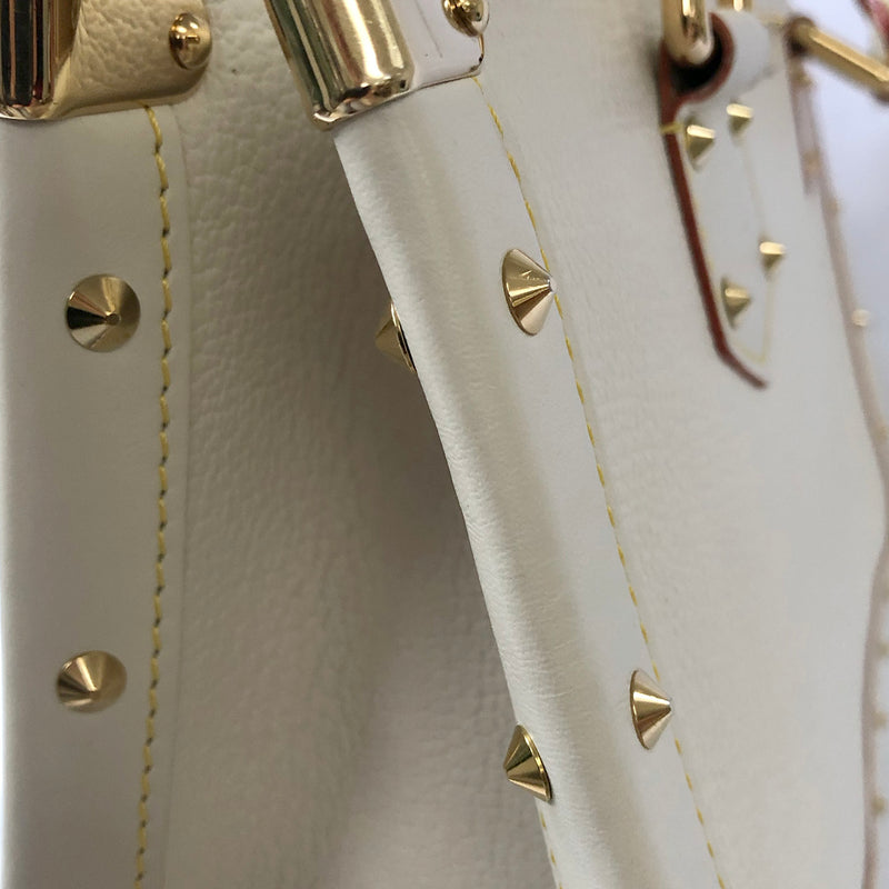 Louis Vuitton off-white Suhali Leather Le Fabuleux Bag