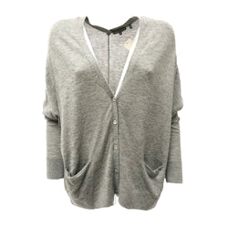 Vince grey cashmere cardigan