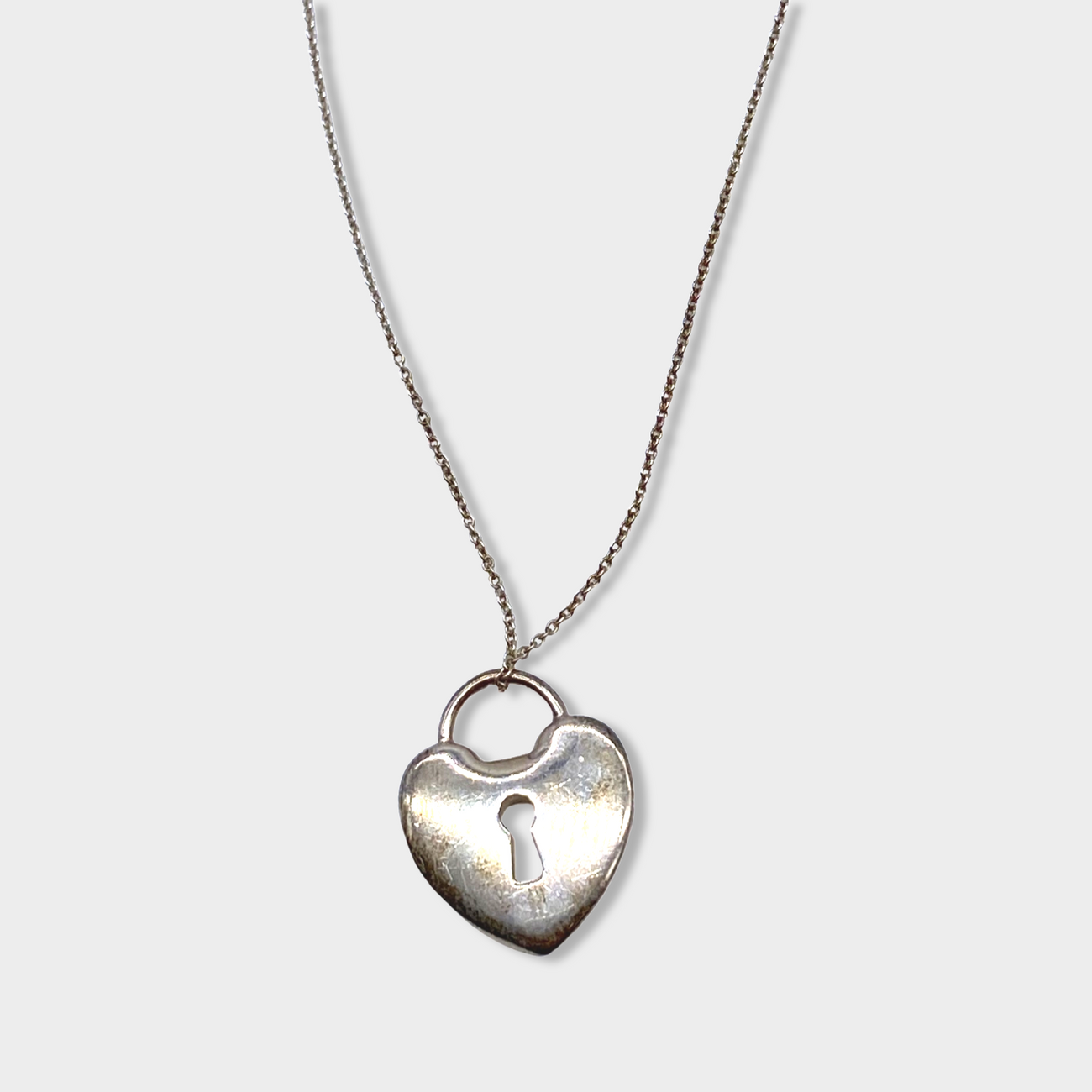 Authentic Tiffany & Co. Elsa Peretti Large Open Sterling Silver Heart Pendant  Necklace, Tiffany Co 925 Silver Big Puffed Heart on Long Chain - Etsy Israel