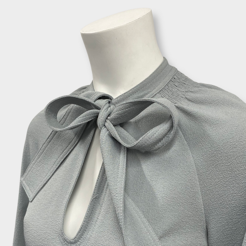SEE BY CHLOE 'airy grey' long-sleeved dress