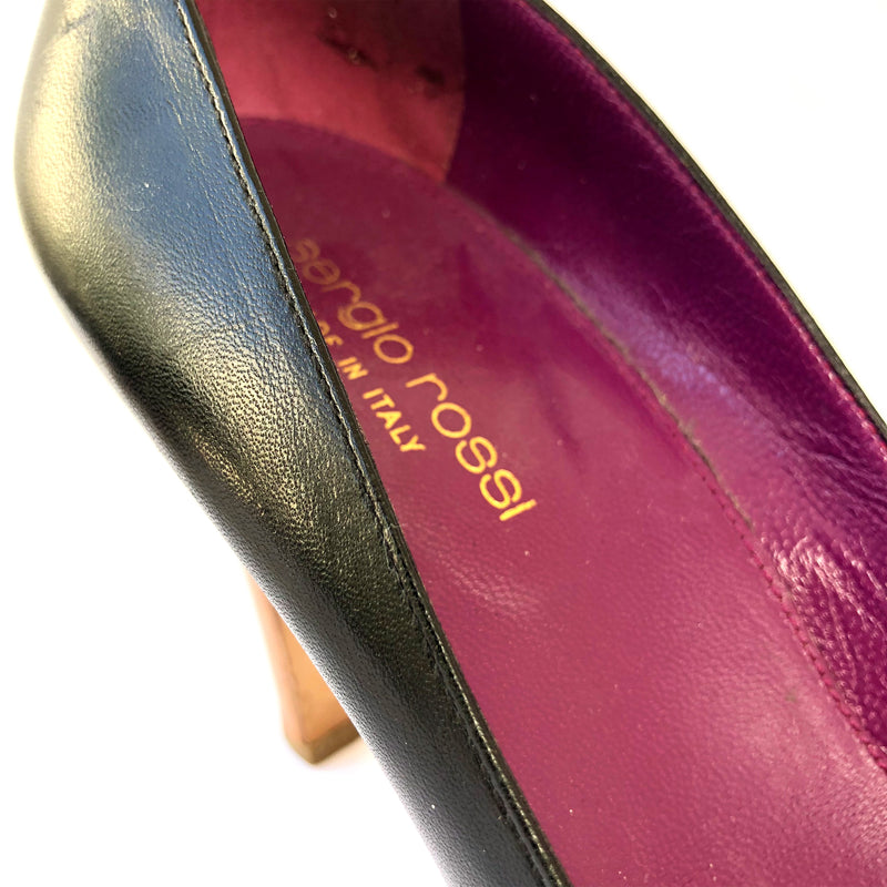 SERGIO ROSSI platform heels