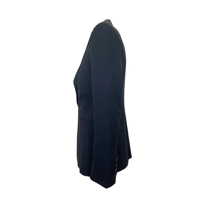 pre-owned STELLA MCCARTNEY black woolen blazer | Size IT40