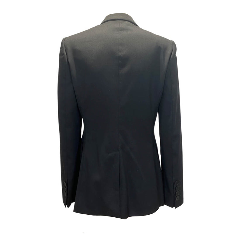 second-hand STELLA MCCARTNEY black woolen blazer | Size IT40