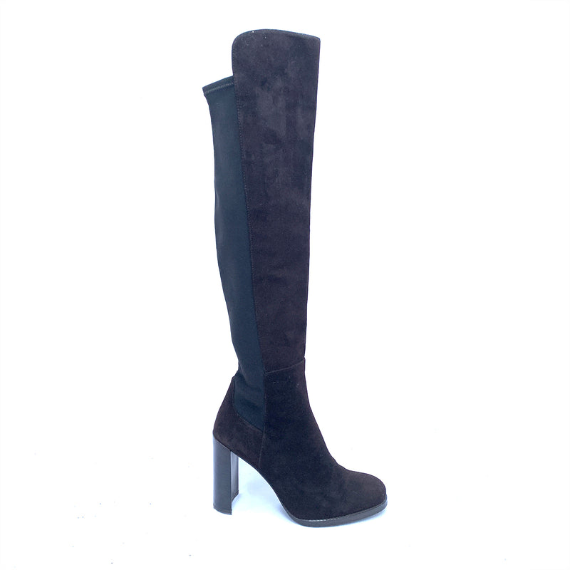 Stuart Weitzman brown suede knee boots