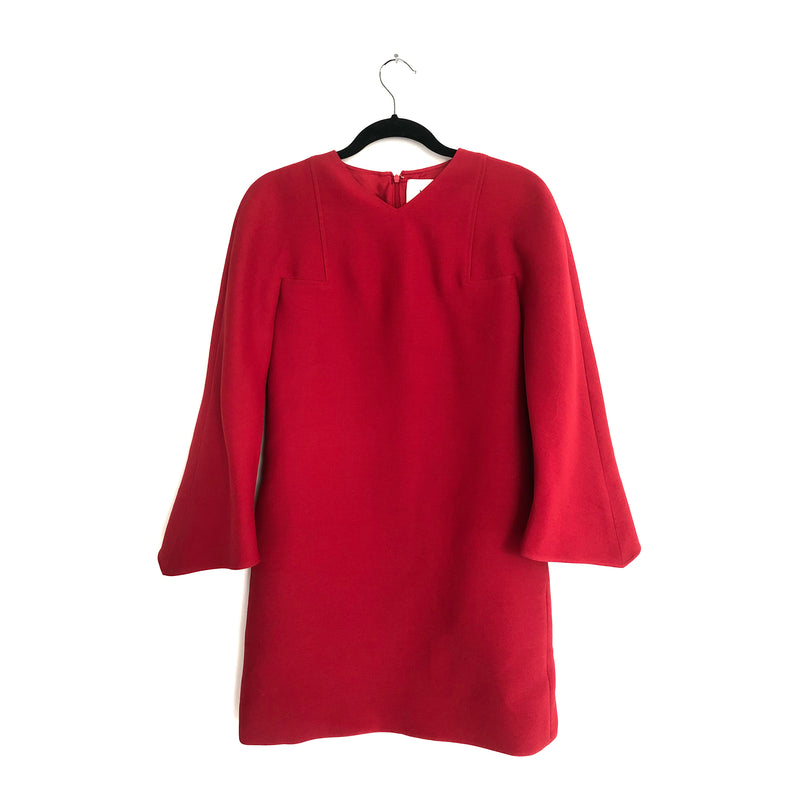 cheap second hand red VALENTINO dress