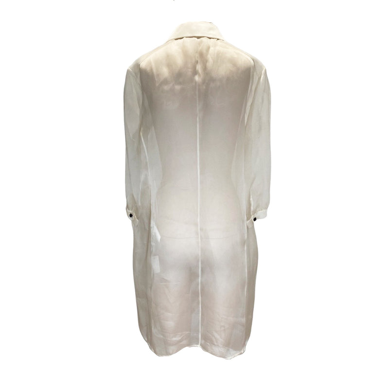 VALENTINO ecru ruffled blouse | Size IT48