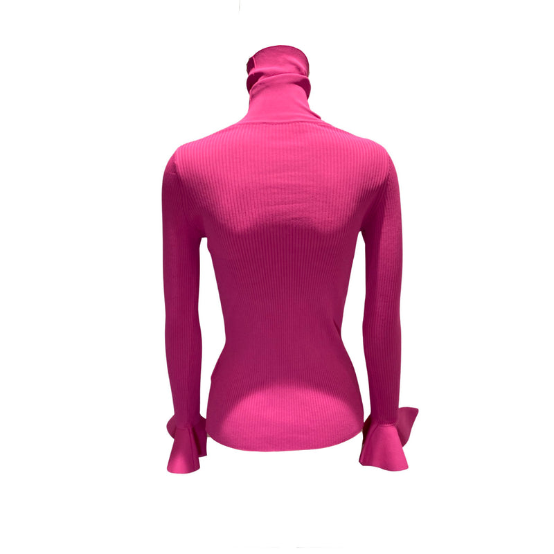 VALENTINO pink roll-neck jersey | Size S
