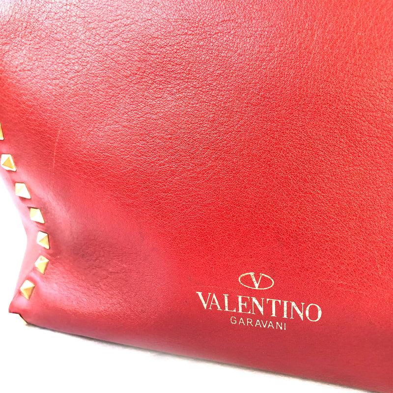 VALENTINO red Rockstud crossbody bag