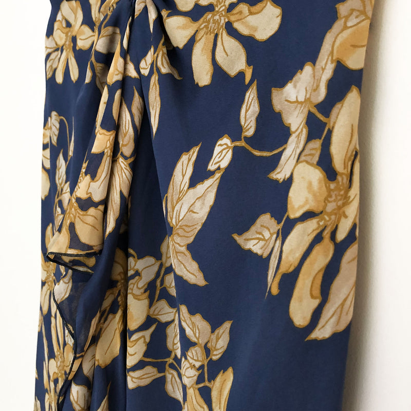 VALENTINO multicolour flower print skirt
