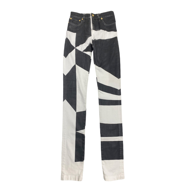 pre-loved VERSUS VERSACE black and white jeans | Size 28